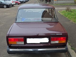 2007 Lada (ВАЗ) 2107, пурпурный, 325000 рублей, вид 4