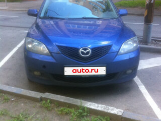 2006 Mazda 3 I (BK) Рестайлинг, синий, 230000 рублей, вид 1