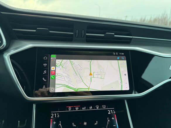 2018 Audi A7 55 TFSI II (4K), синий, 4500000 рублей - вид 11