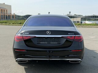 2020 Mercedes-Benz S-Класс 500 4MATIC VII (W223), чёрный, 9780000 рублей, вид 5