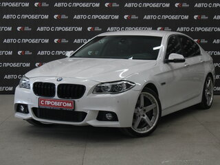 2013 BMW 5 серии 528i xDrive VI (F10/F11/F07) Рестайлинг, белый, 1693000 рублей, вид 1