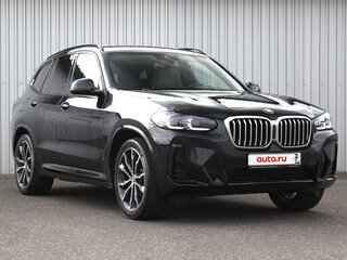 2021 BMW X3 25i xDrive III (G01) Рестайлинг, чёрный, 4899000 рублей, вид 2