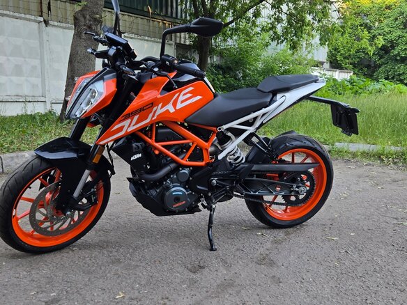 2017 KTM 390 Duke, оранжевый, 445000 рублей - вид 15