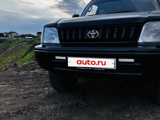 1999 Toyota Land Cruiser Prado 90 Series, чёрный, 1600000 рублей, вид 2
