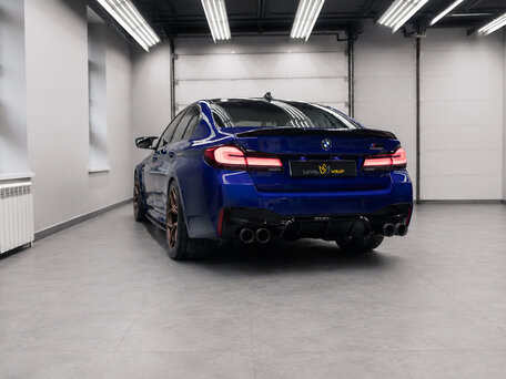 2021 BMW M5 VI (F90) Рестайлинг, синий, 11000000 рублей, вид 5
