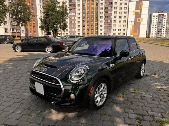 2018 Mini Hatch Cooper S III (F55/F56) Рестайлинг, зелёный, 1970000 рублей