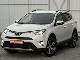2016 Toyota RAV4 IV (XA40) Рестайлинг, белый, 1995000 рублей, вид 1
