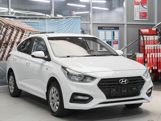 2019 Hyundai Solaris II, белый, 899000 рублей, вид 3