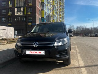 2017 Volkswagen Tiguan I Рестайлинг, чёрный, 1426000 рублей, вид 2