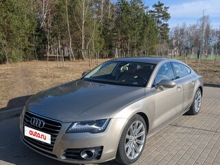 2010 Audi A7 S-tronic I (4G), бежевый, 1690000 рублей, вид 1