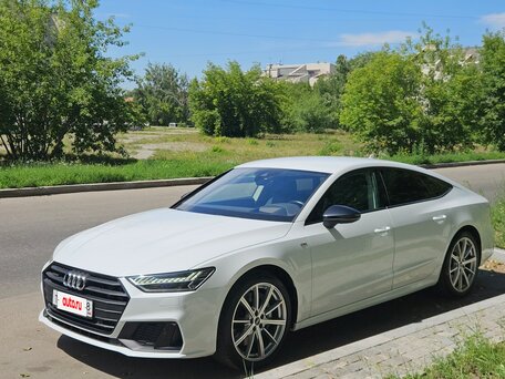 2021 Audi A7 55 TFSI II (4K), белый, 6950000 рублей, вид 1