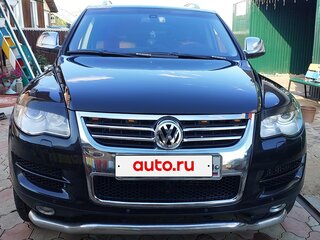 2008 Volkswagen Touareg I Рестайлинг, чёрный, 1400000 рублей, вид 1