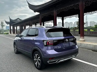 2023 Volkswagen T-Cross I (China Market), фиолетовый, 1425001 рублей, вид 2