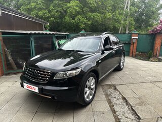 2007 Infiniti FX35 I (S50) Рестайлинг, чёрный, 1100000 рублей, вид 3