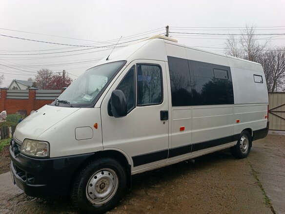 2009 Fiat Professional Ducato, белый, 650000 рублей