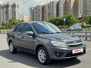2017 Lada (ВАЗ) Granta I, серебристый, 420000 рублей, вид 3