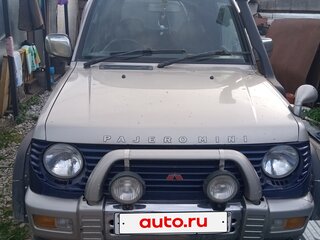 1998 Mitsubishi Pajero Mini I, синий, 315000 рублей, вид 2