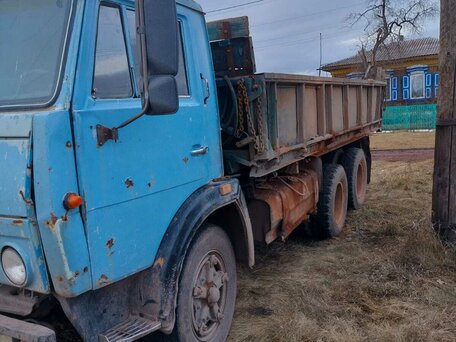 1986 КамАЗ 55102, синий, 400000 рублей, вид 5