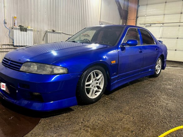 1994 Nissan Skyline IX (R33), синий, 700000 рублей