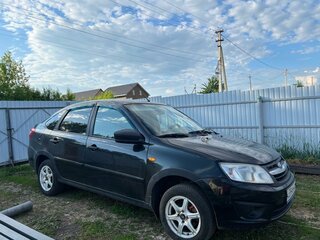 2014 Lada (ВАЗ) Granta I, чёрный, 366666 рублей, вид 2