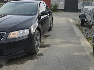 2014 Skoda Octavia III (A7), чёрный, 1500000 рублей, вид 1