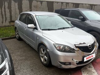 2005 Mazda 3 I (BK), серебристый, 330000 рублей, вид 4