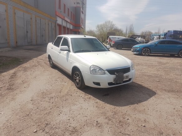 2012 Lada (ВАЗ) Priora I, белый, 500000 рублей - вид 1