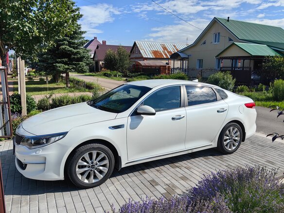 2016 Kia Optima IV, белый, 1590000 рублей - вид 1