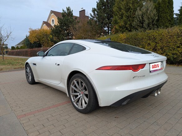 2015 Jaguar F-Type I, белый, 3000000 рублей - вид 10