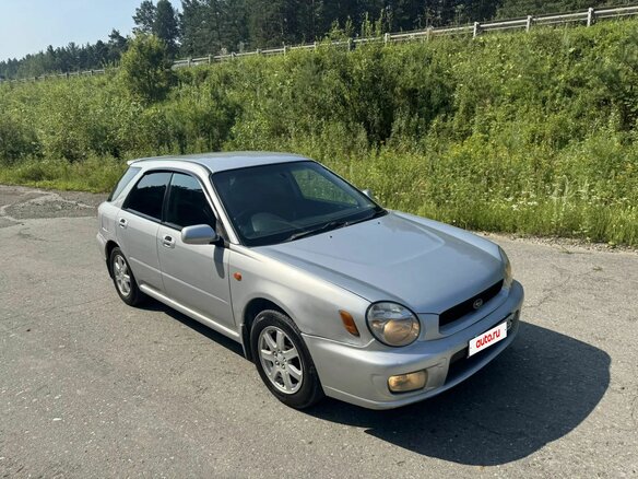 2001 Subaru Impreza II, серебристый, 345000 рублей - вид 1
