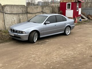 2002 BMW 5 серии 520i IV (E39) Рестайлинг, голубой, 850000 рублей, вид 1