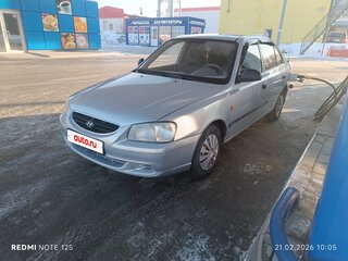 2010 Hyundai Accent ТагАЗ II, серый, 285000 рублей, вид 1