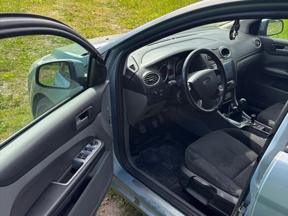 2008 Ford Focus II Рестайлинг, голубой, 320000 рублей - вид 6
