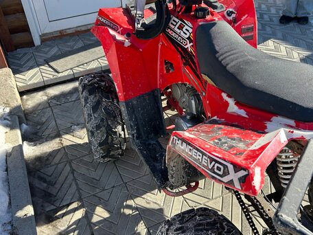 2022 Wels Thunder 125, красный, 70000 рублей, вид 5
