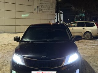 2014 Kia Rio III, чёрный, 750000 рублей, вид 3