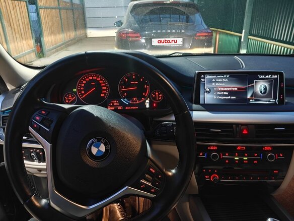 2016 BMW X5 25d III (F15), синий, 3850000 рублей - вид 12