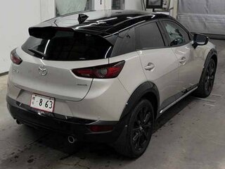 2023 Mazda CX-3 I Рестайлинг, серебристый, 1420000 рублей, вид 4