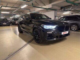 2020 BMW X6 40i III (G06), чёрный, 6300000 рублей, вид 2