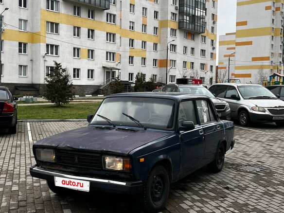 2007 Lada (ВАЗ) 2105, синий, 100000 рублей - вид 8