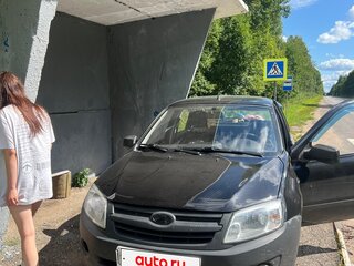 2012 Lada (ВАЗ) Granta I, серебристый, 300000 рублей, вид 1