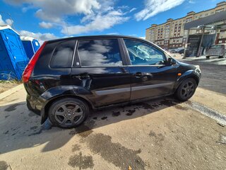 2007 Ford Fiesta Mk5, чёрный, 410000 рублей, вид 4