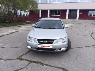 2008 Hyundai Sonata V (NF), серебристый, 430000 рублей, вид 2
