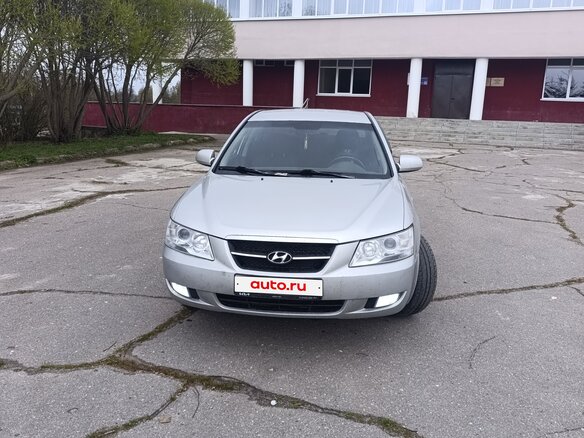 2008 Hyundai Sonata V (NF), серебристый, 430000 рублей - вид 1