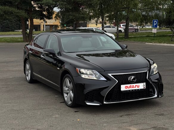 2006 Lexus LS 460 L IV, чёрный - вид 2