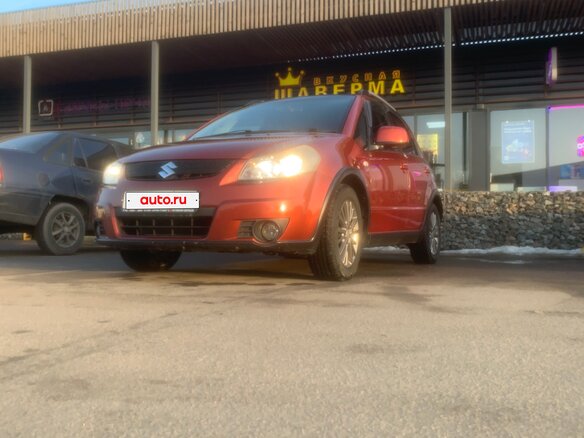 2007 Suzuki SX4 I (Classic), красный, 620000 рублей - вид 4