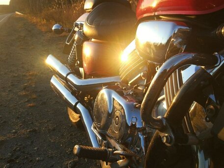 1995 Honda Magna, пурпурный, 409000 рублей, вид 3