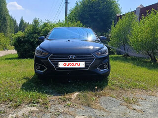 2018 Hyundai Solaris II, чёрный, 1290000 рублей, вид 1
