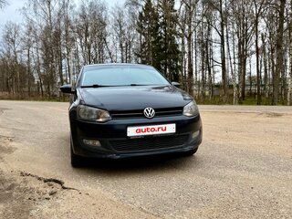 2011 Volkswagen Polo V, чёрный, 615000 рублей, вид 2