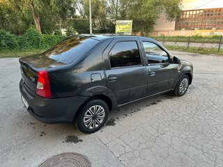 2012 Renault Logan I Рестайлинг, чёрный, 75000 рублей, вид 4