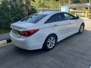 2011 Hyundai Sonata VI (YF), белый, 1100000 рублей, вид 4